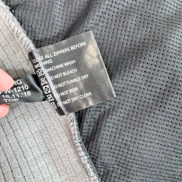 Icewear Jacket Mens Large Gray Thermal Full Zip Iceland Mock Neck Base Layer - Picture 4 of 10
